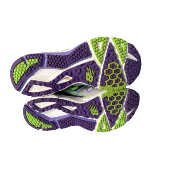 NEW Balance Runners Made in USA Woman’s Size 7.5 Purple, Green, Grey W890SP3 - Picture 3 of 6